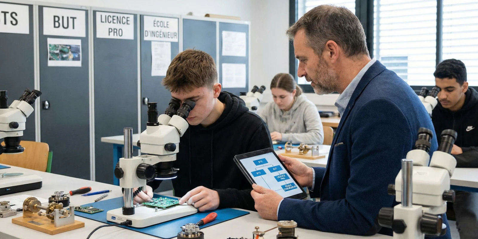 Après le Bac Pro Microtech : Toutes les Poursuites d'Études et Débouchés