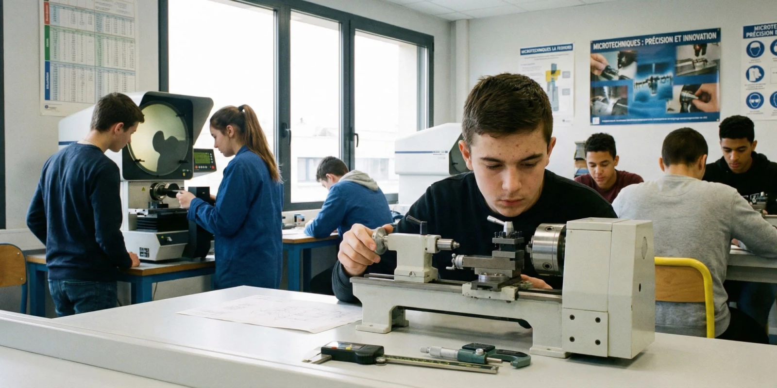 Microtechniques en Bac Pro Microtech : Développez vos Compétences clés dès la Première