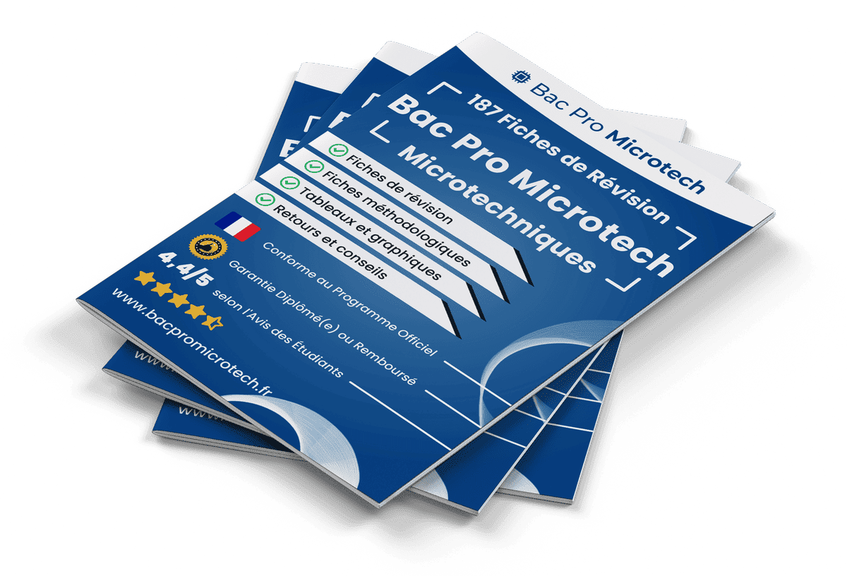 187 Fiches de Révision pour le Bac Pro Microtech